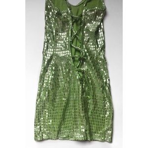 ♡Sexy Shiny Mini Dress 025